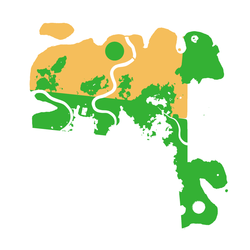 Biome Rust Map: Procedural Map, Size: 3500, Seed: 605844903