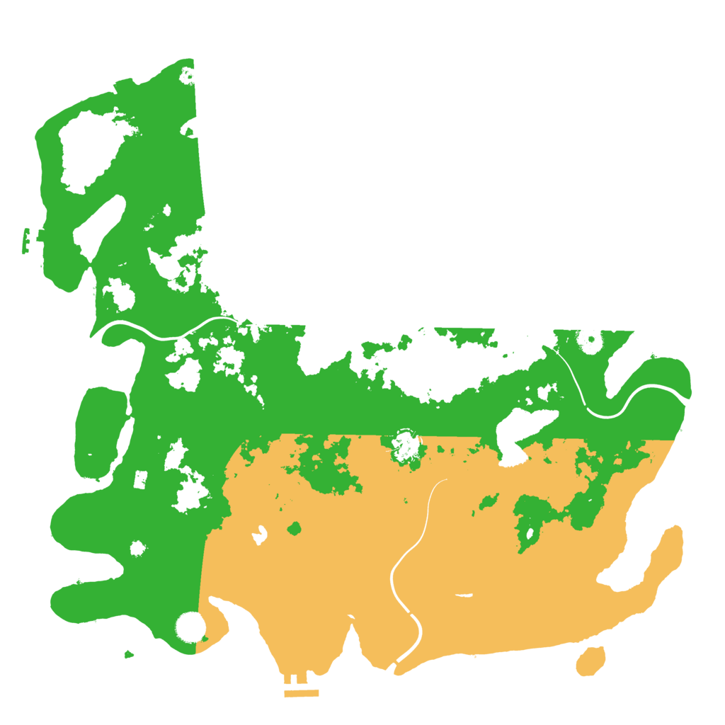 Biome Rust Map: Procedural Map, Size: 4250, Seed: 2145463508