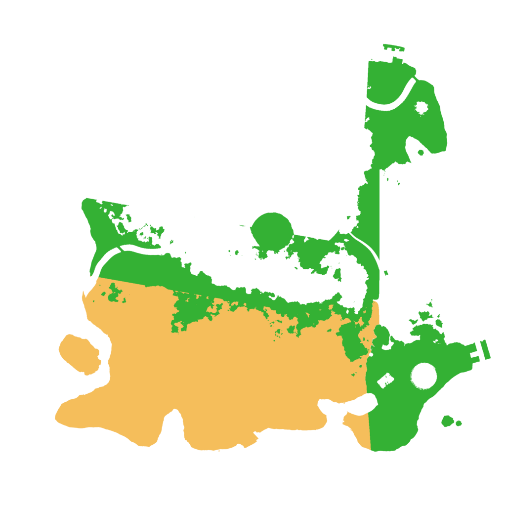 Biome Rust Map: Procedural Map, Size: 3544, Seed: 1248651491