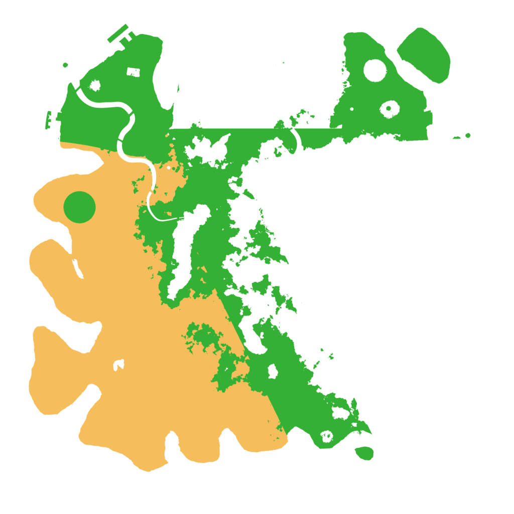 Biome Rust Map: Procedural Map, Size: 4250, Seed: 128821277