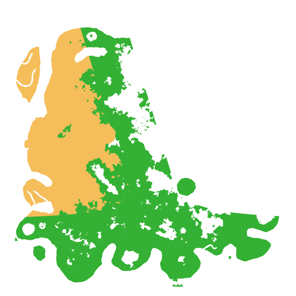 Biome Rust Map: Procedural Map, Size: 4500, Seed: 949264488