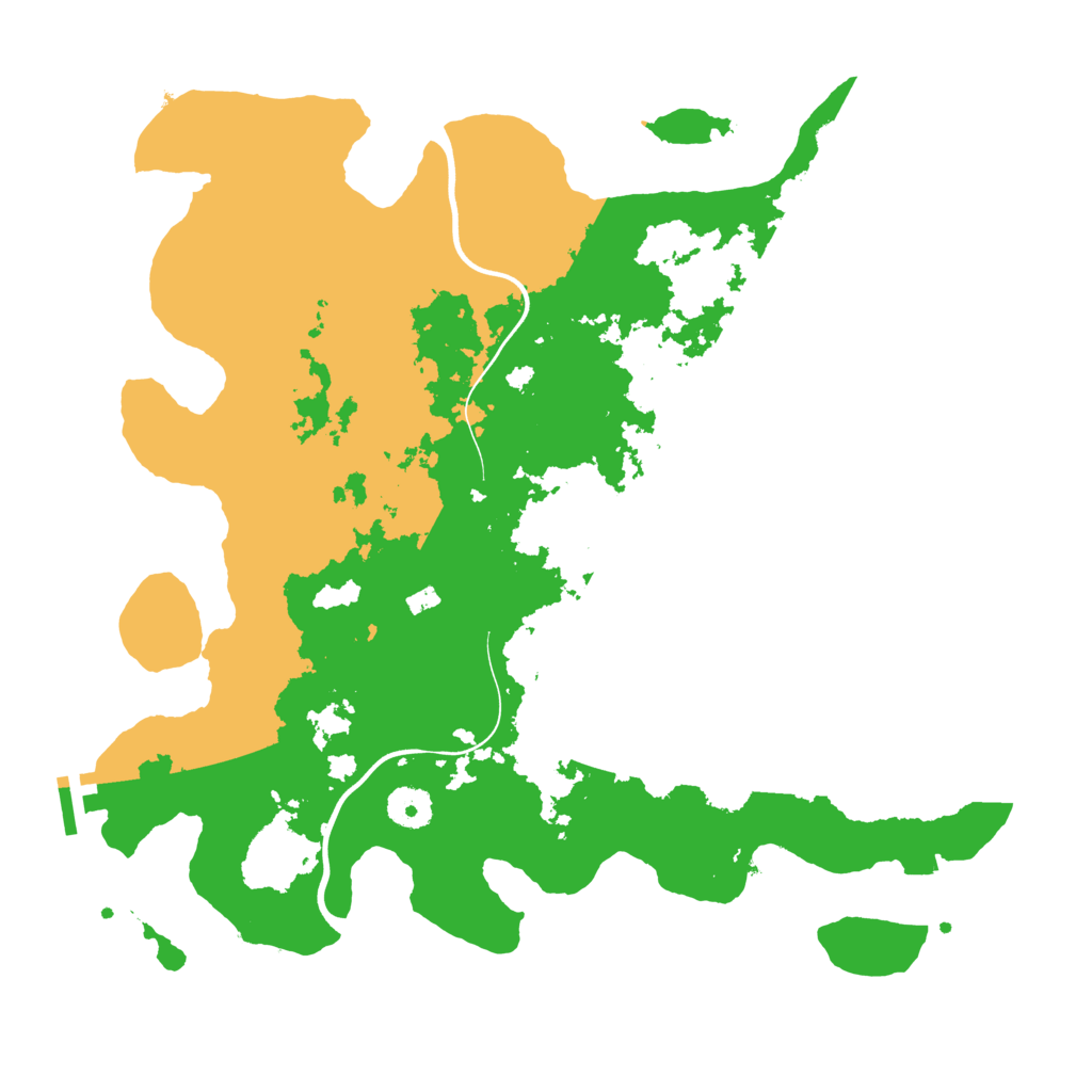 Biome Rust Map: Procedural Map, Size: 3750, Seed: 717430