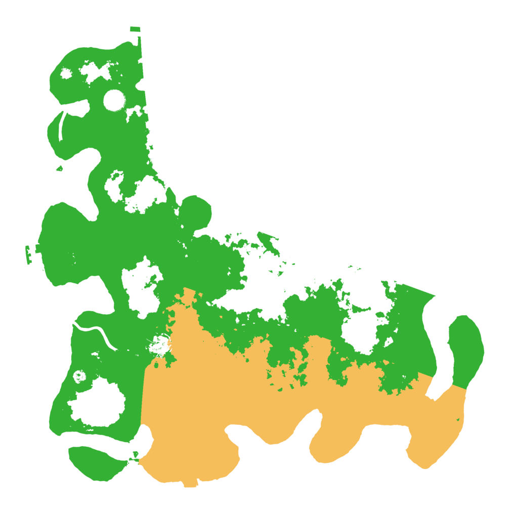 Biome Rust Map: Procedural Map, Size: 4200, Seed: 884579454