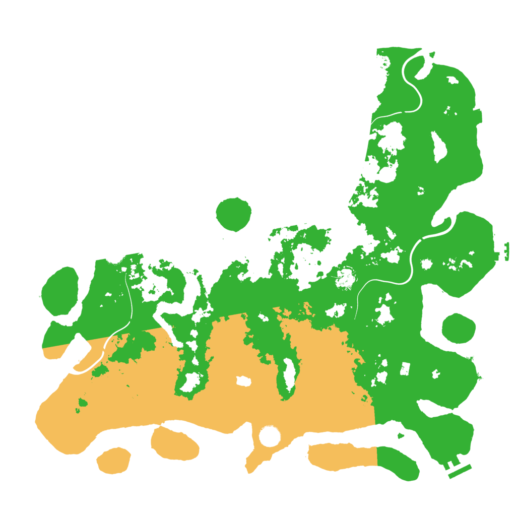 Biome Rust Map: Procedural Map, Size: 4250, Seed: 211420260