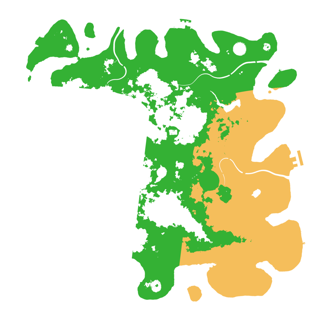 Biome Rust Map: Procedural Map, Size: 4250, Seed: 802297709