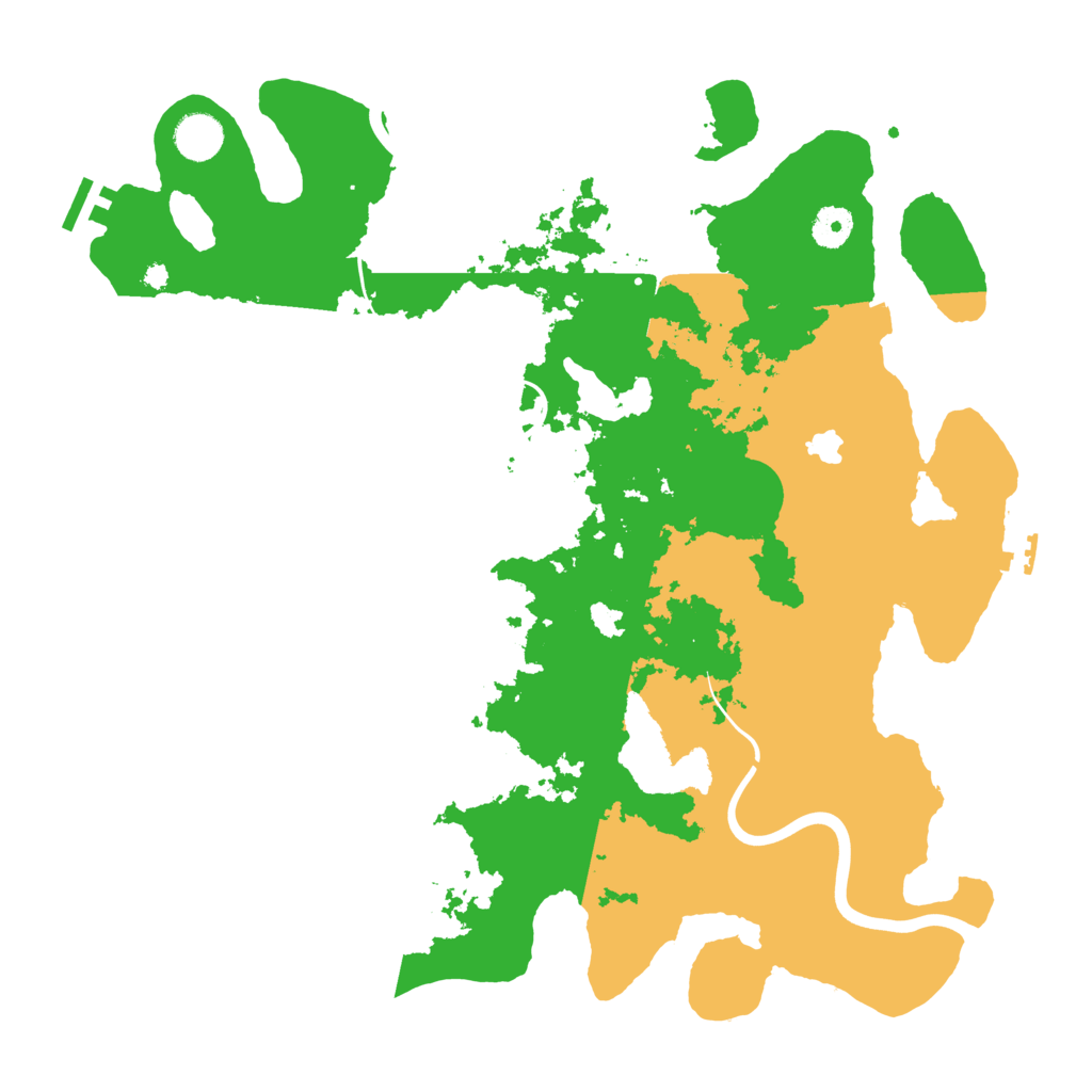 Biome Rust Map: Procedural Map, Size: 4000, Seed: 243671934