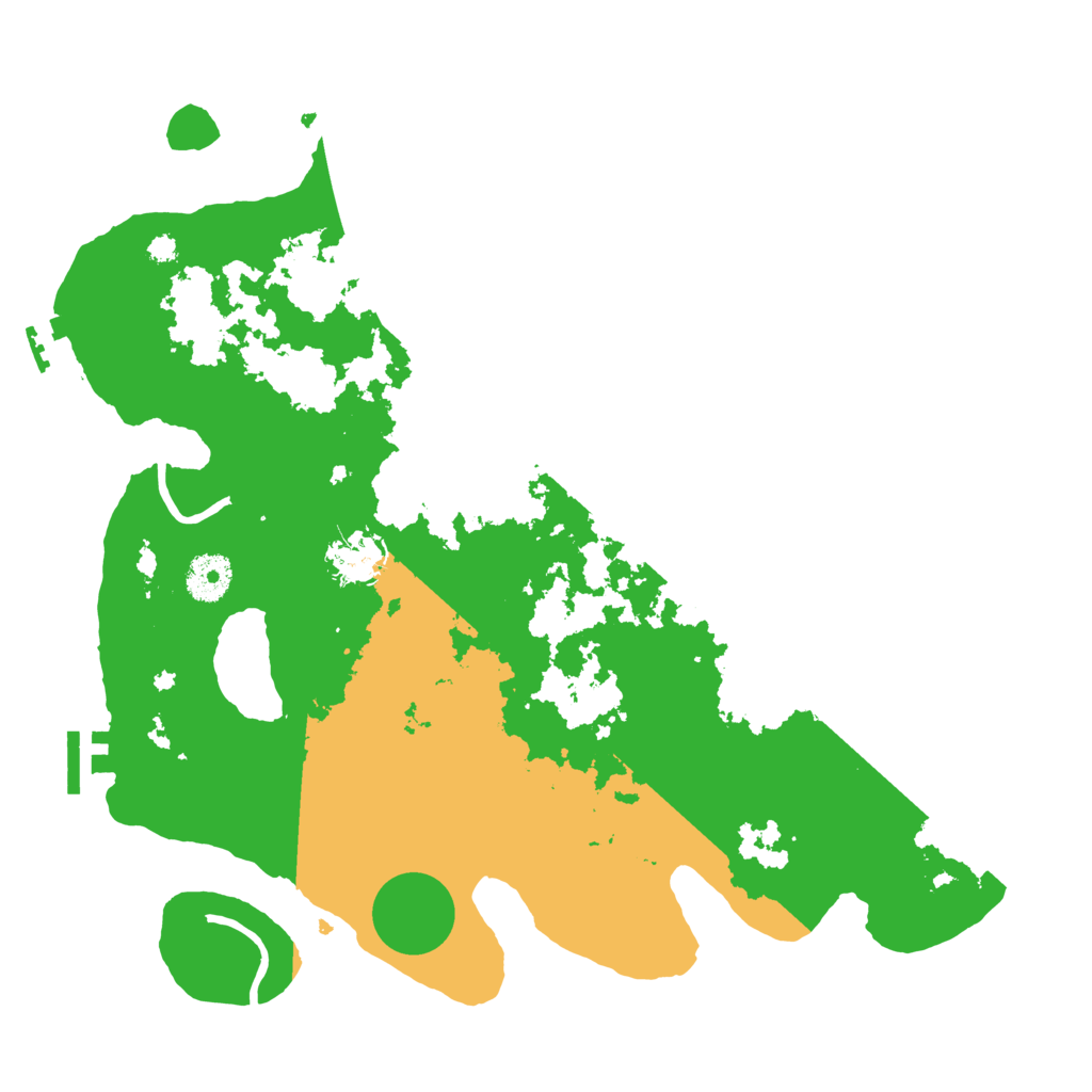 Biome Rust Map: Procedural Map, Size: 3500, Seed: 1432995179