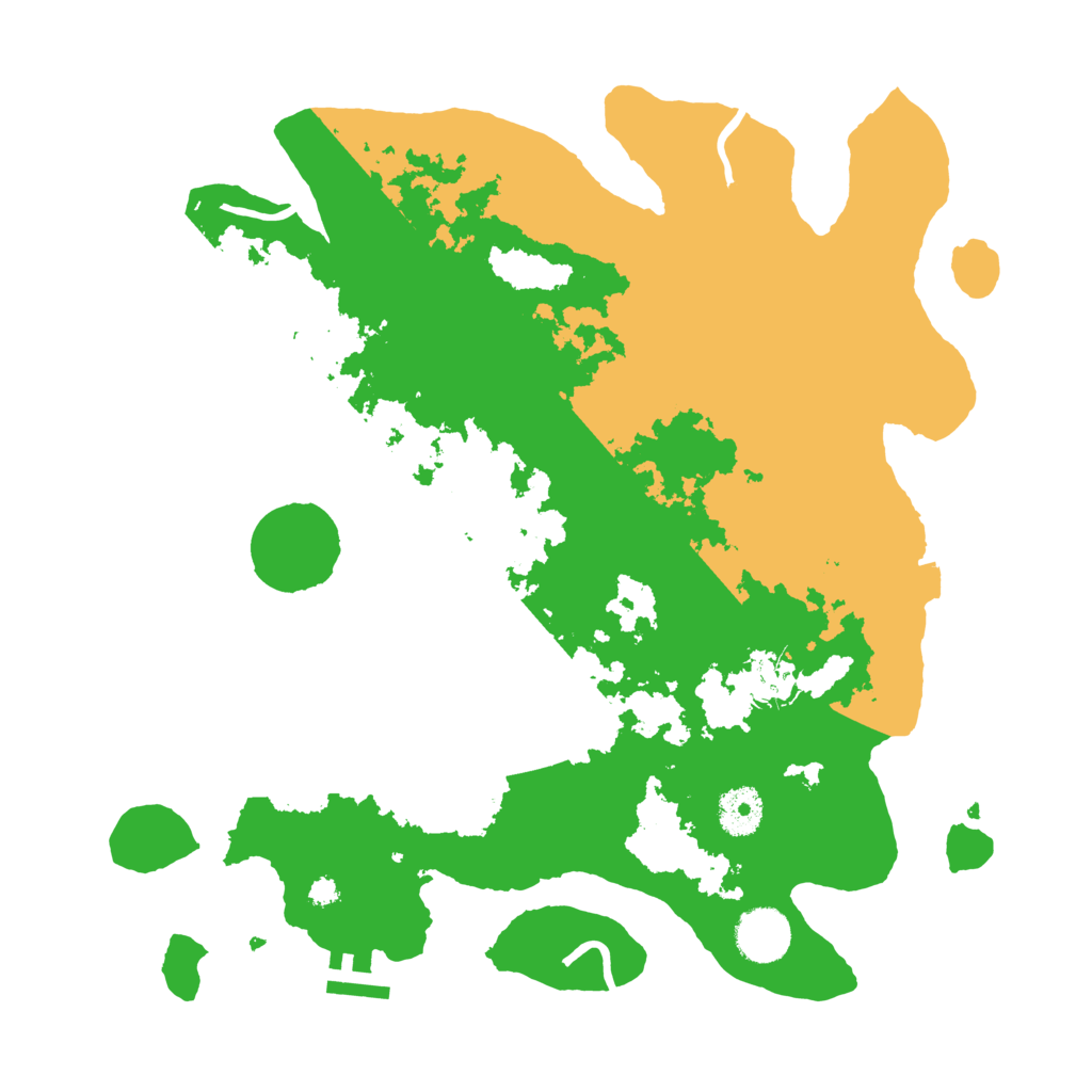 Biome Rust Map: Procedural Map, Size: 3500, Seed: 1920405876