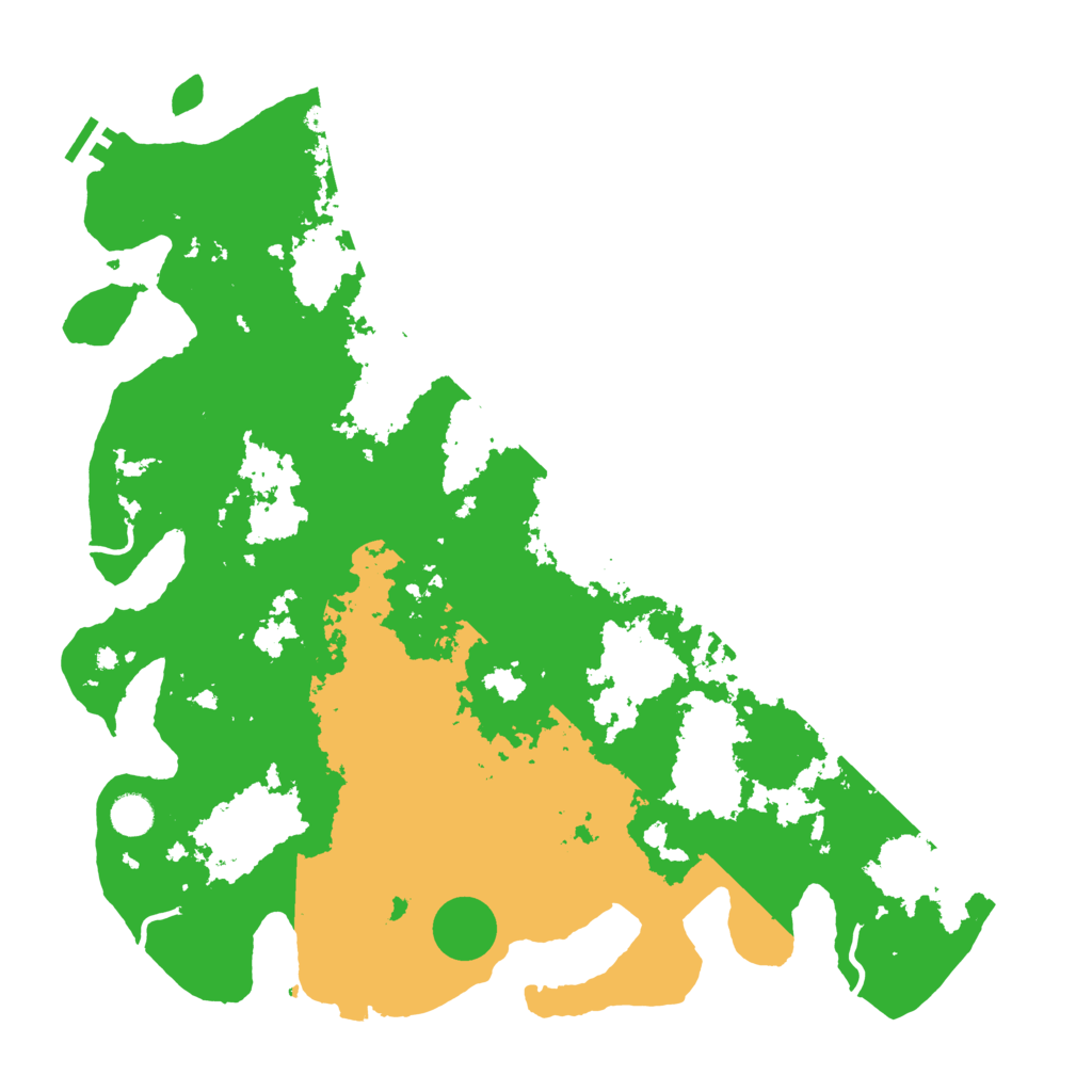 Biome Rust Map: Procedural Map, Size: 4500, Seed: 1518108167