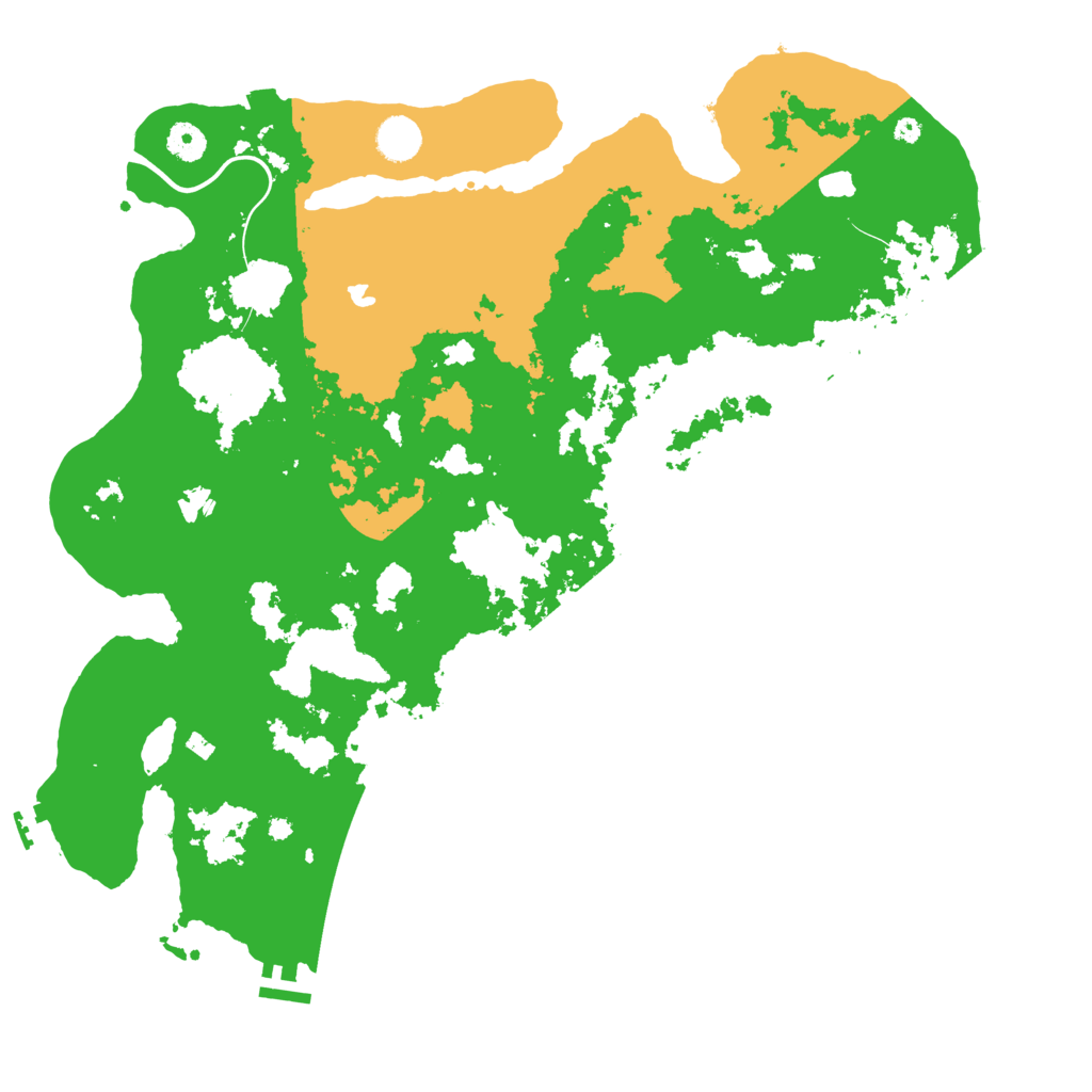 Biome Rust Map: Procedural Map, Size: 4250, Seed: 1537634596
