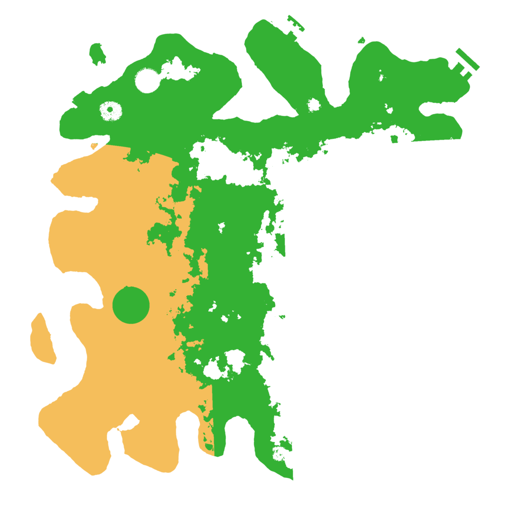 Biome Rust Map: Procedural Map, Size: 3700, Seed: 998108