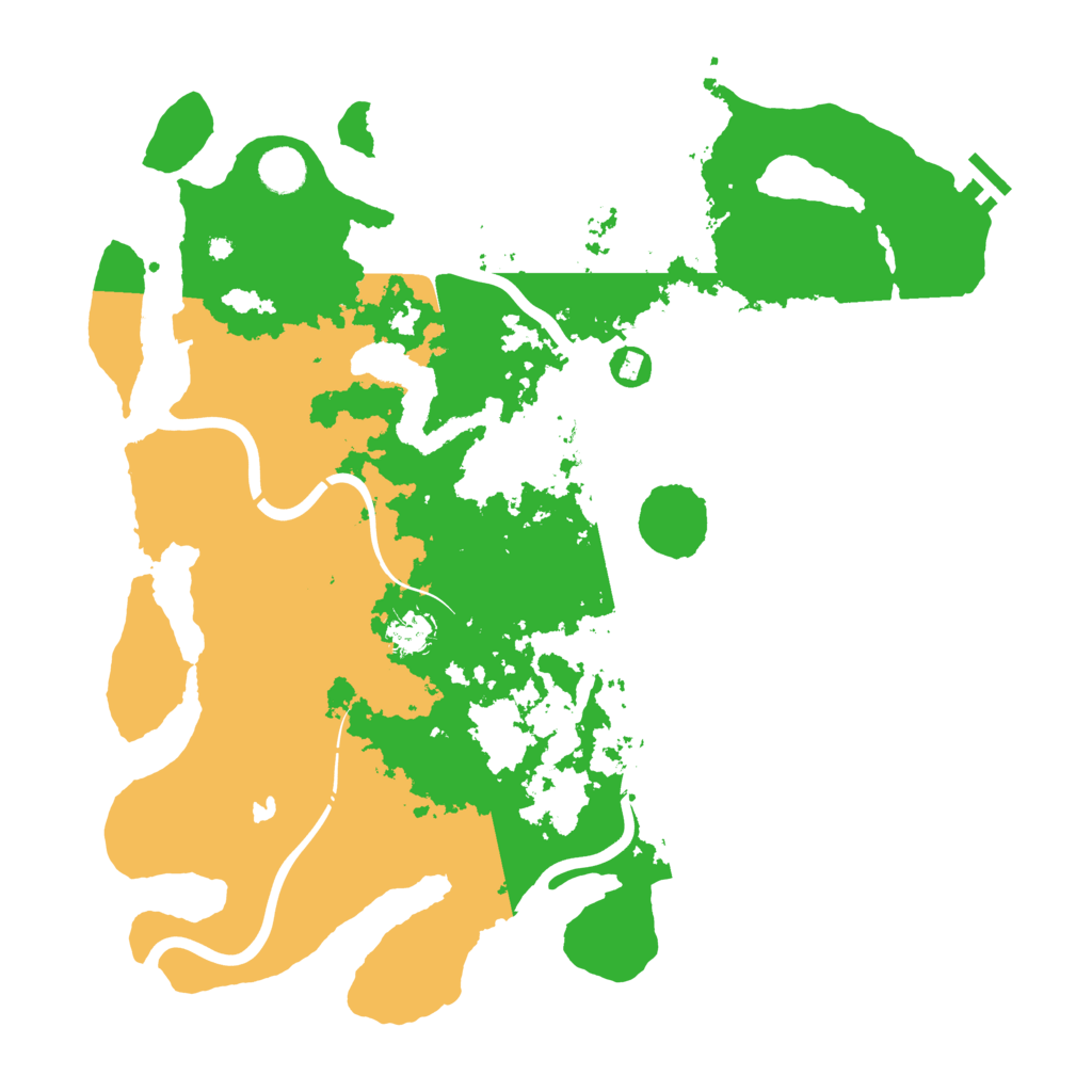 Biome Rust Map: Procedural Map, Size: 4250, Seed: 79422991