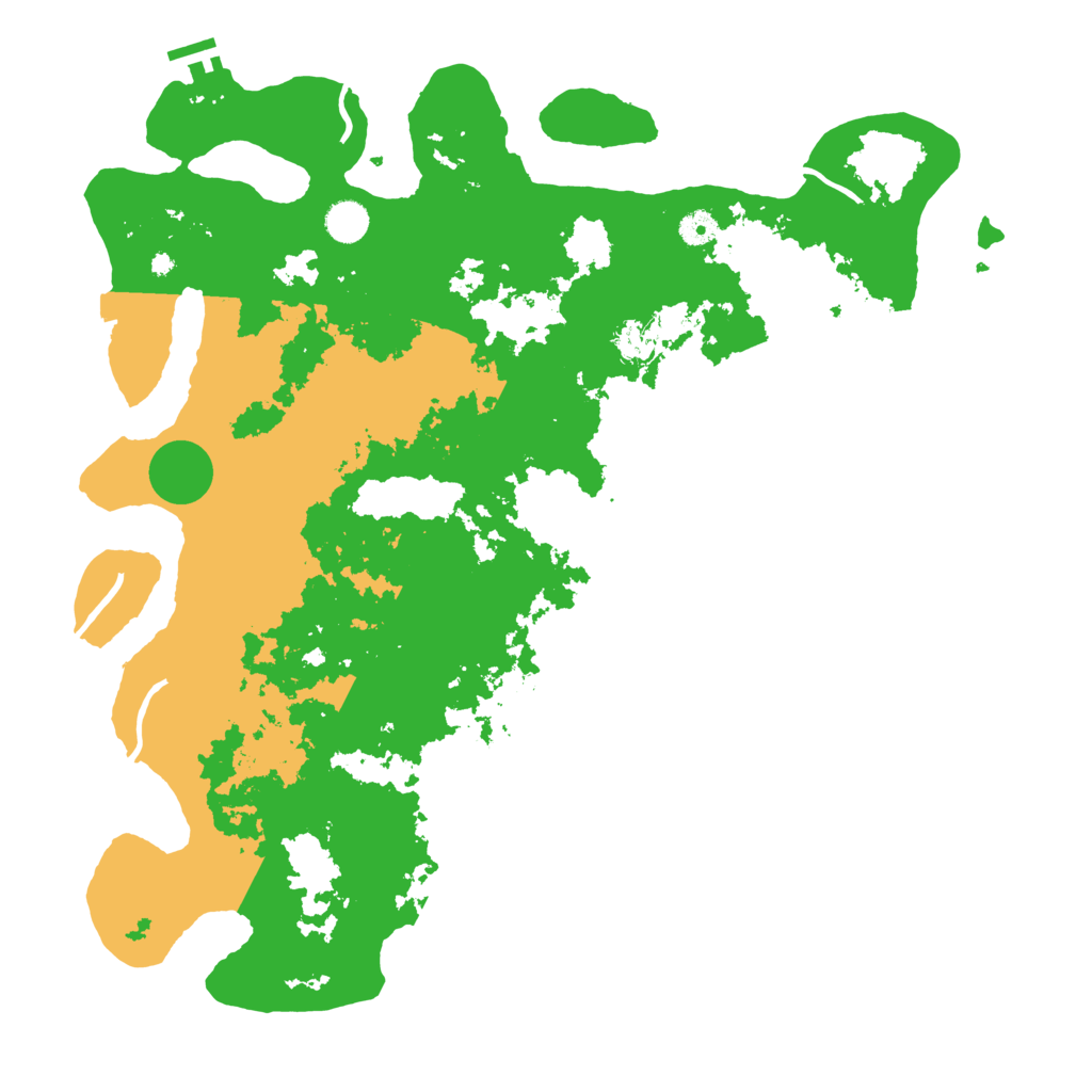Biome Rust Map: Procedural Map, Size: 4500, Seed: 1482235428