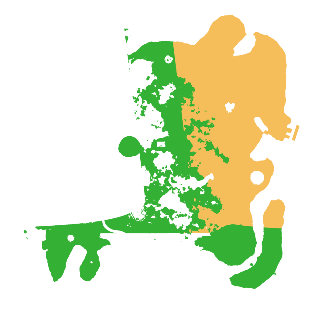 Biome Rust Map: Procedural Map, Size: 4000, Seed: 6656