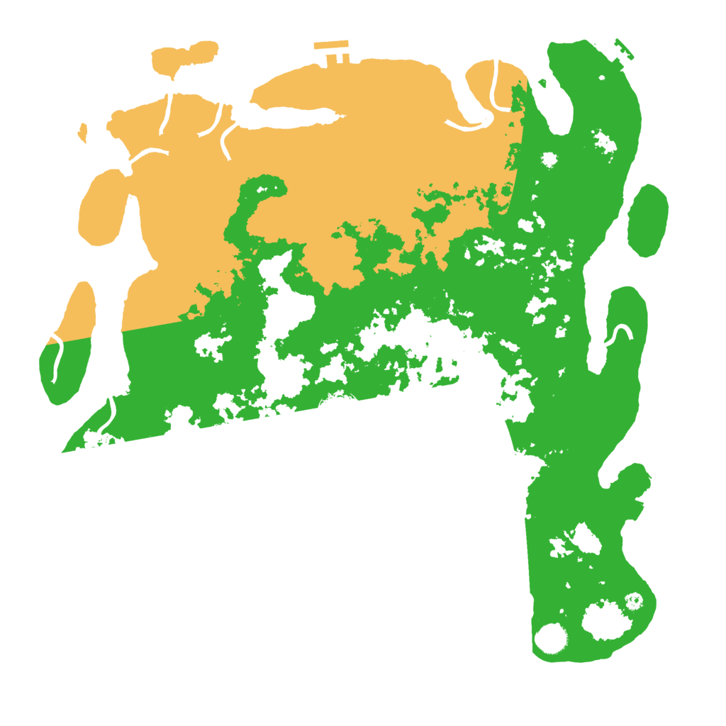 Biome Rust Map: Procedural Map, Size: 4250, Seed: 1636539488