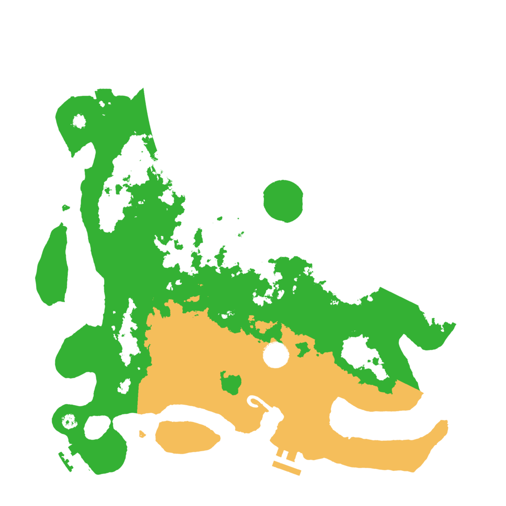 Biome Rust Map: Procedural Map, Size: 3500, Seed: 703321301