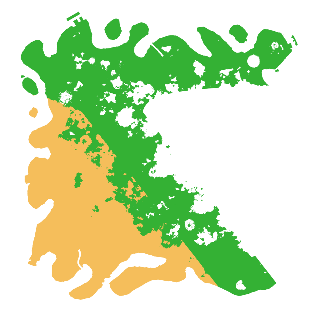 Biome Rust Map: Procedural Map, Size: 4500, Seed: 312626179