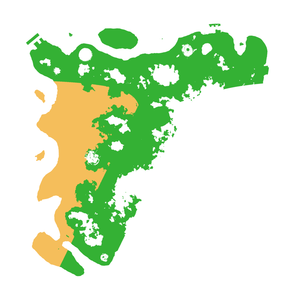 Biome Rust Map: Procedural Map, Size: 4000, Seed: 180724