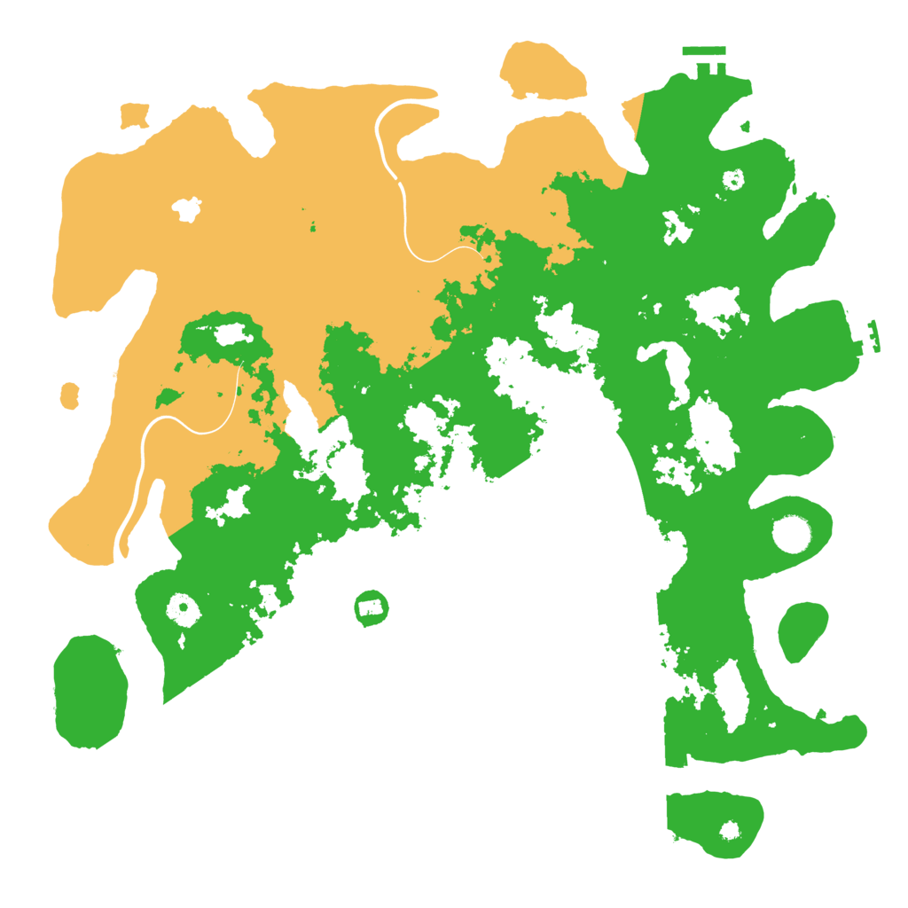 Biome Rust Map: Procedural Map, Size: 4250, Seed: 1462981945