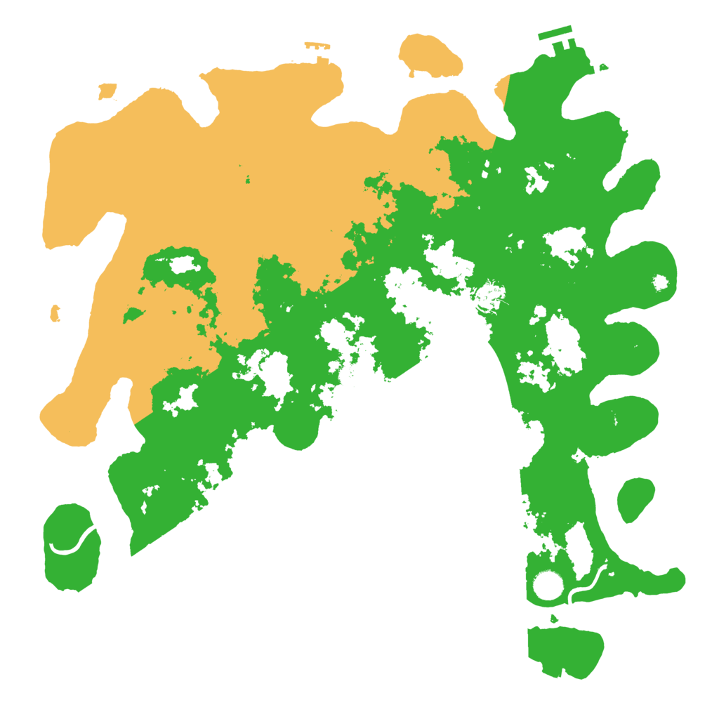 Biome Rust Map: Procedural Map, Size: 4250, Seed: 1462981945