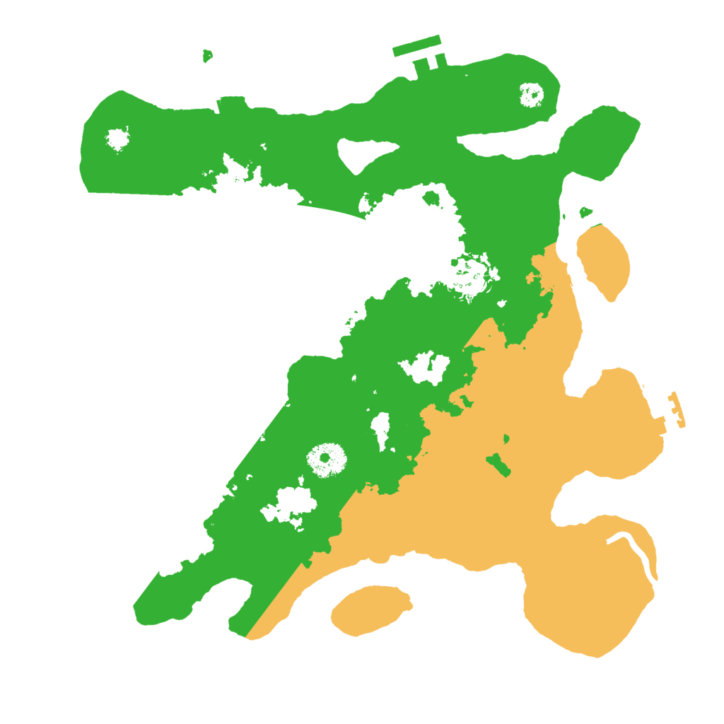 Biome Rust Map: Procedural Map, Size: 3000, Seed: 1821525368