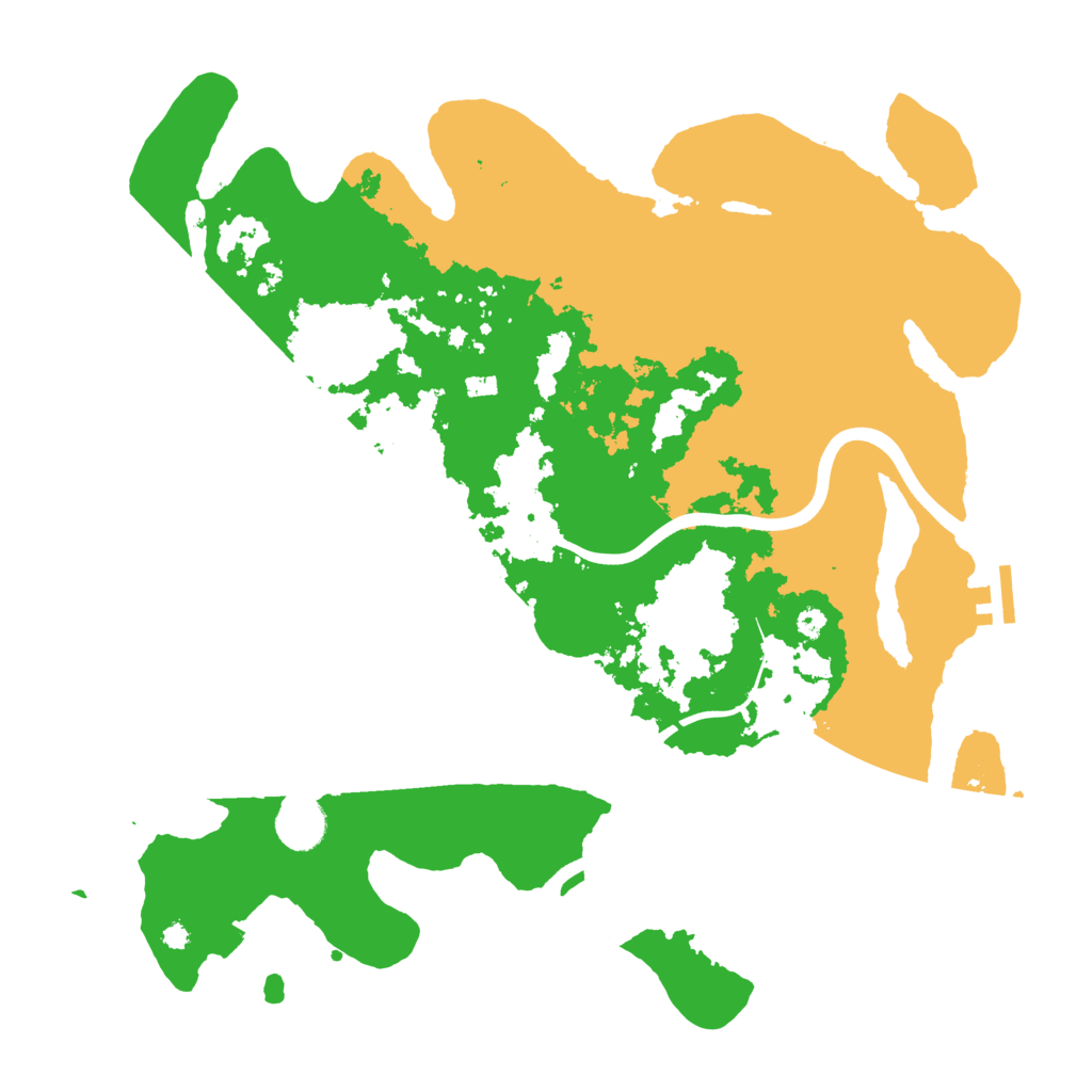 Biome Rust Map: Procedural Map, Size: 3800, Seed: 18072024