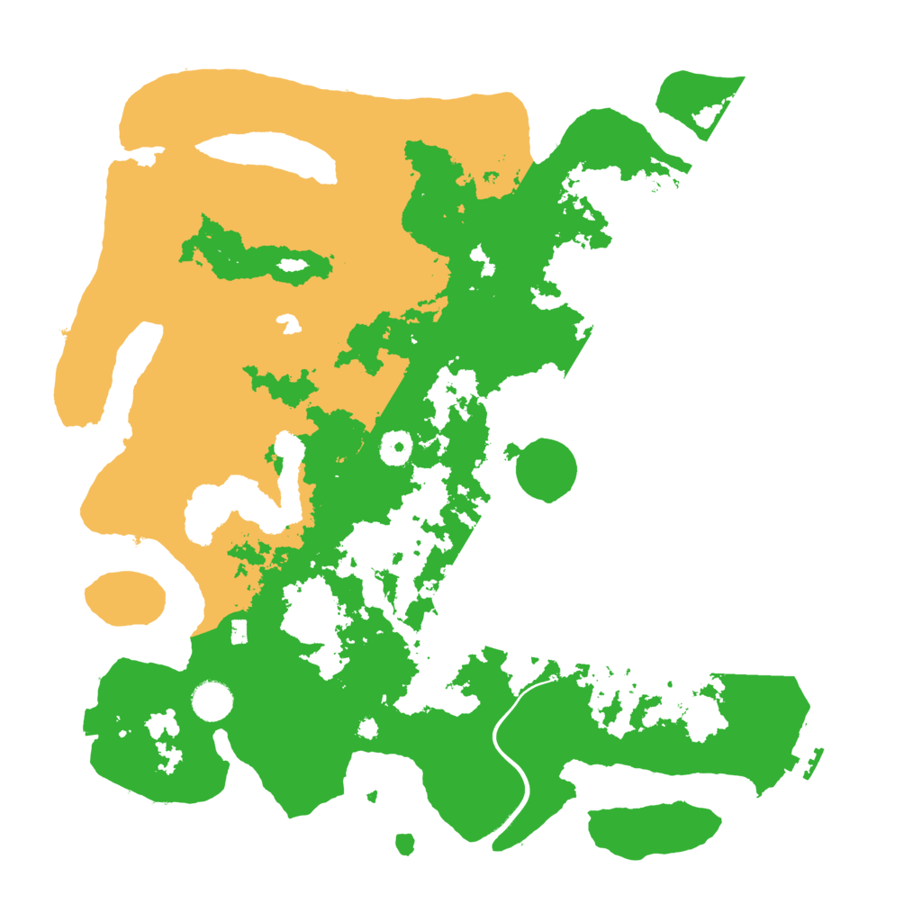 Biome Rust Map: Procedural Map, Size: 4000, Seed: 135656343