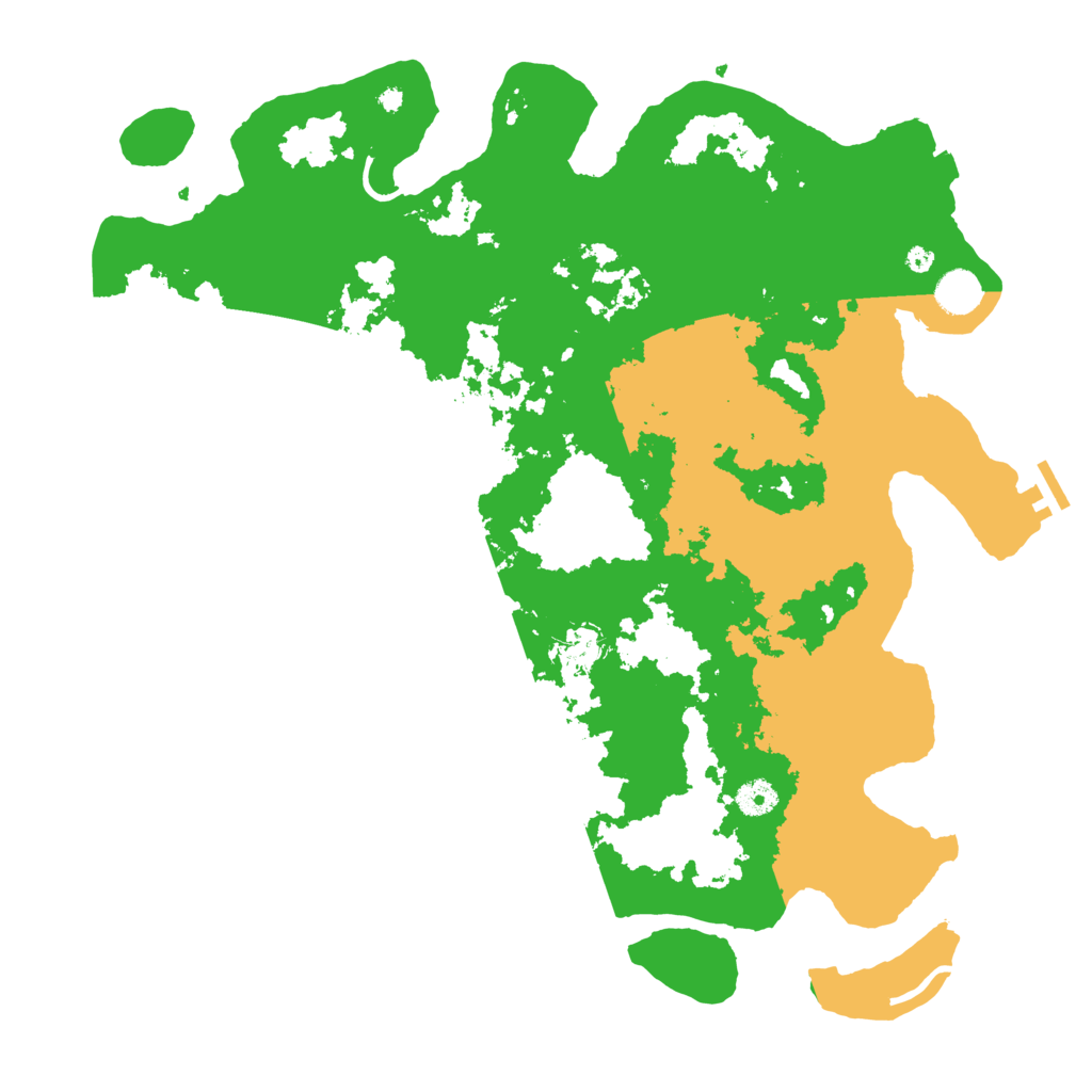 Biome Rust Map: Procedural Map, Size: 4250, Seed: 612677755