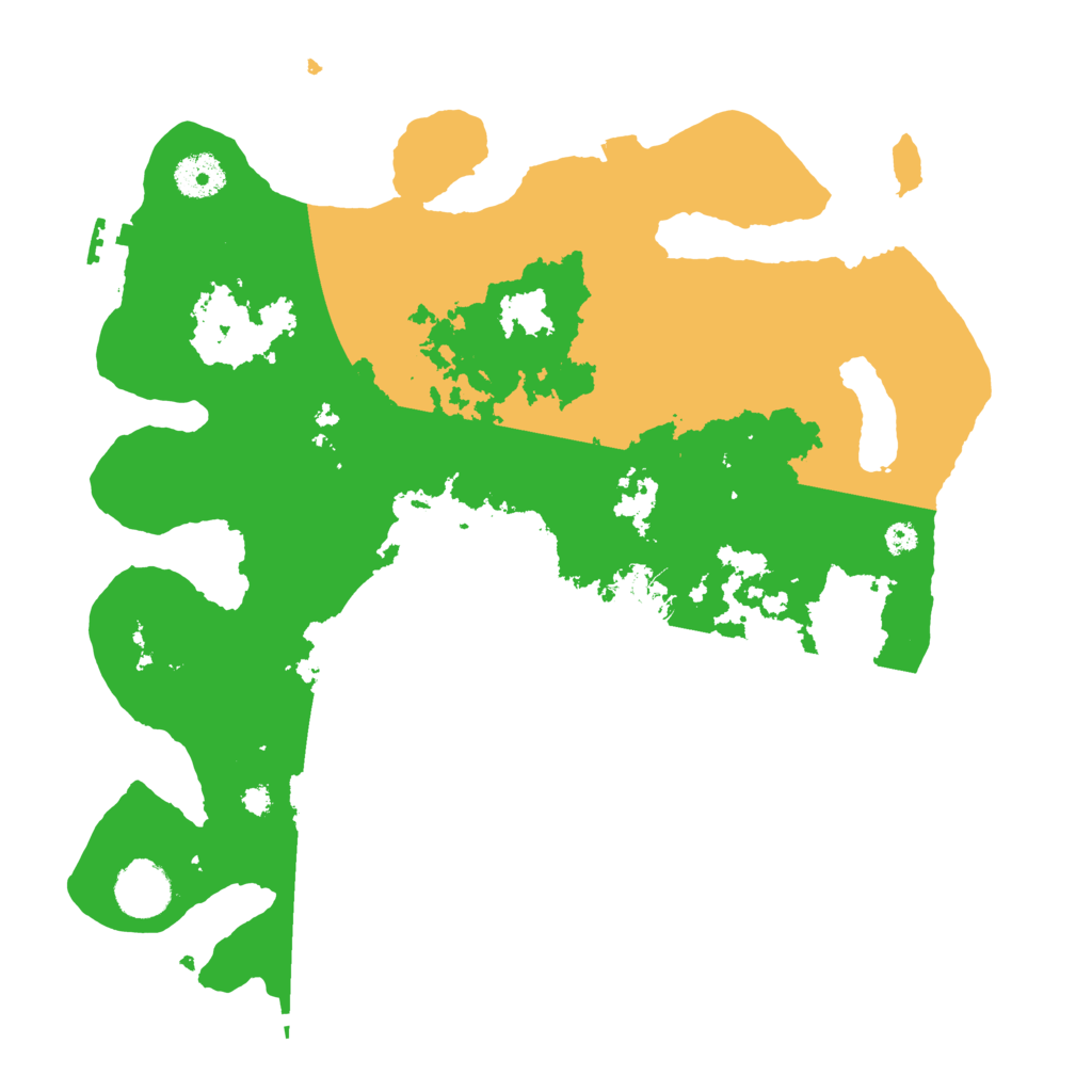 Biome Rust Map: Procedural Map, Size: 3500, Seed: 1527407662