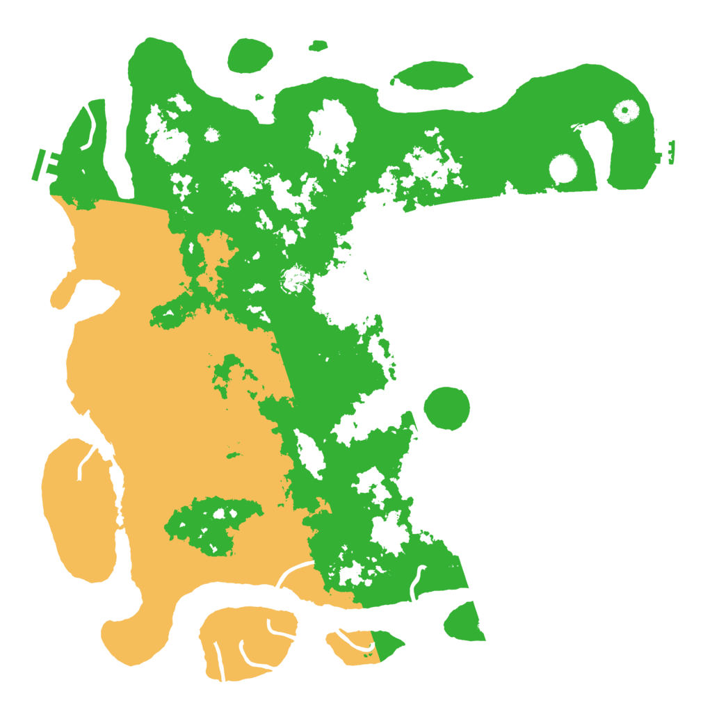 Biome Rust Map: Procedural Map, Size: 4500, Seed: 1398982369