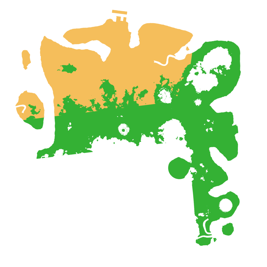 Biome Rust Map: Procedural Map, Size: 3575, Seed: 26214199