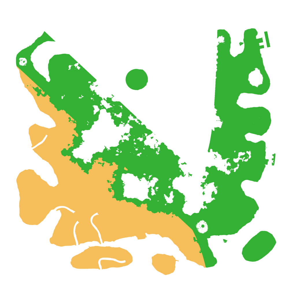 Biome Rust Map: Procedural Map, Size: 3750, Seed: 424731056