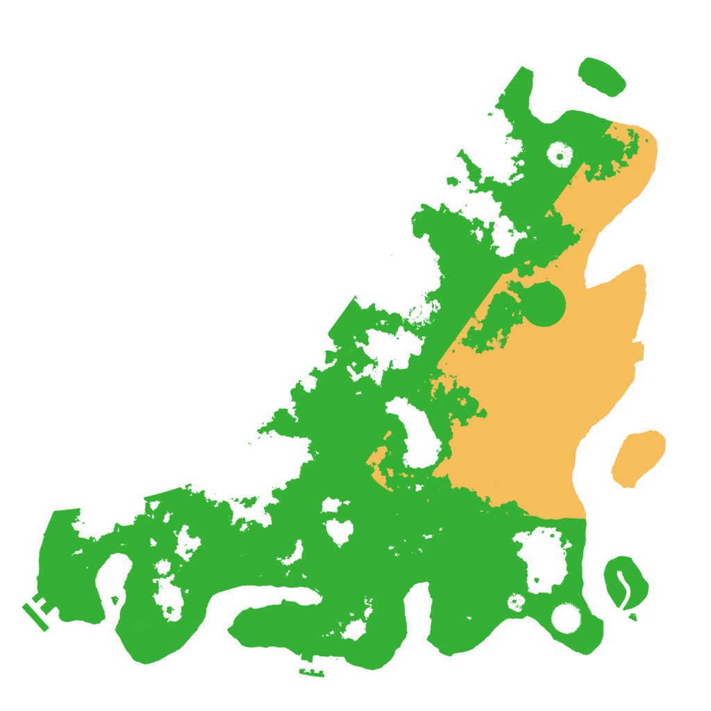 Biome Rust Map: Procedural Map, Size: 4250, Seed: 167796671