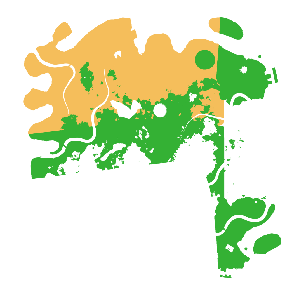 Biome Rust Map: Procedural Map, Size: 4000, Seed: 123679449