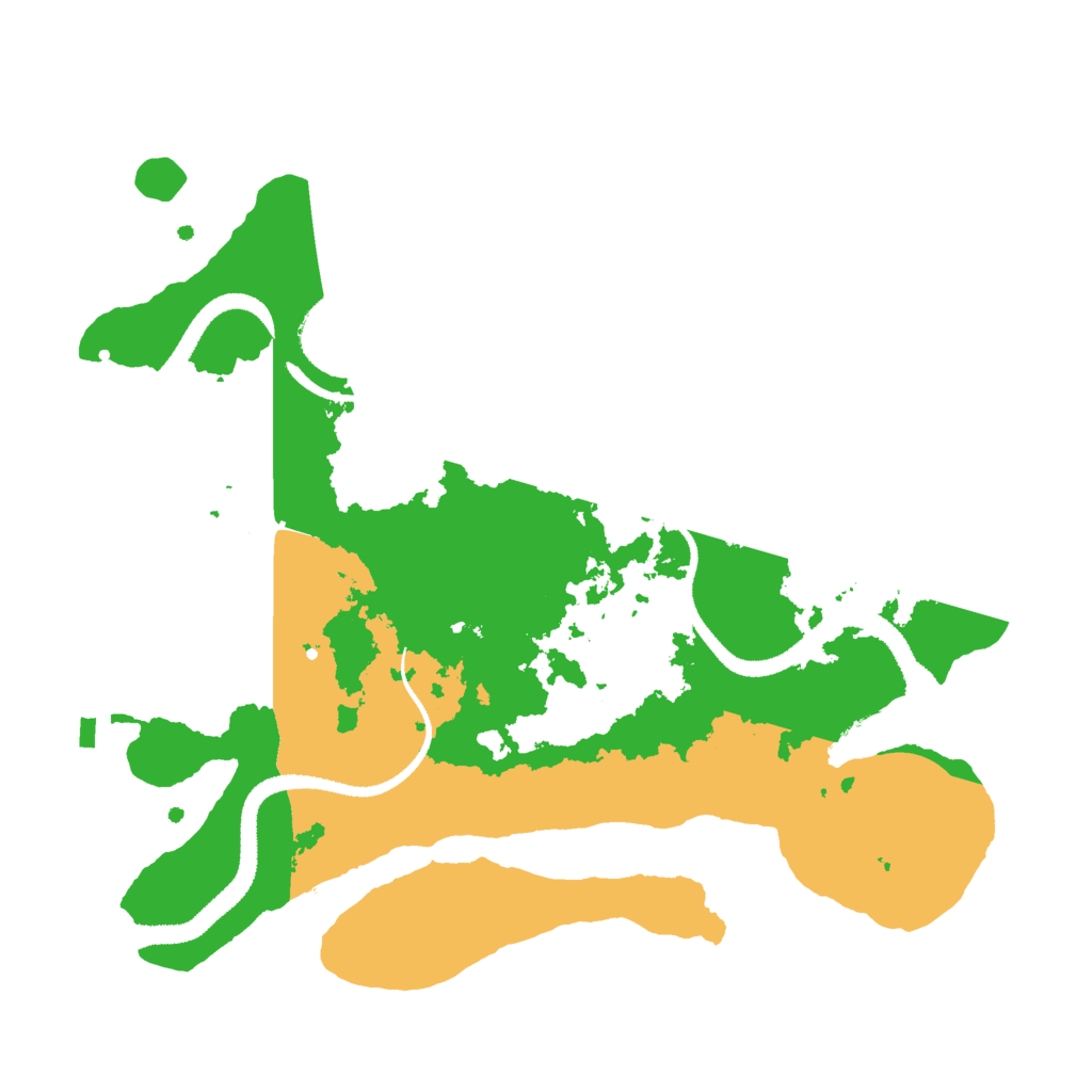 Biome Rust Map: Procedural Map, Size: 2800, Seed: 89232
