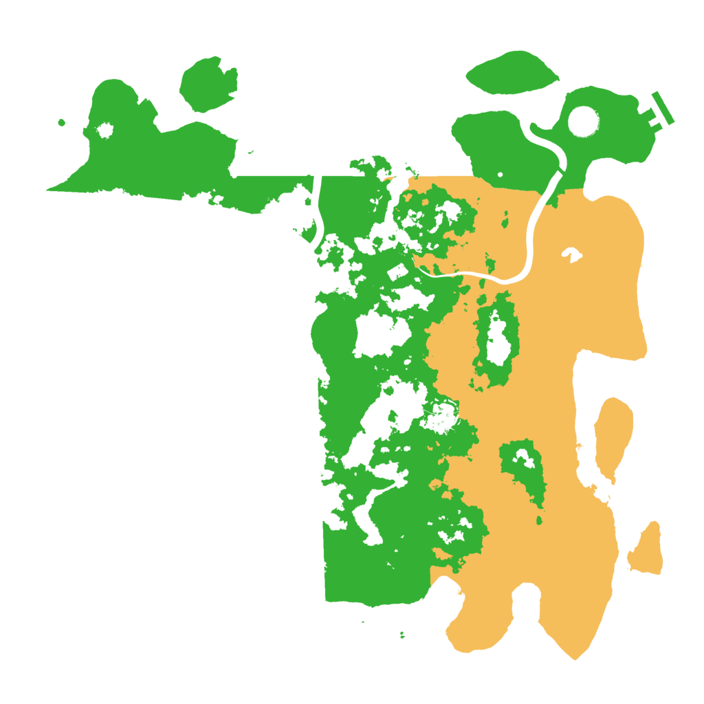 Biome Rust Map: Procedural Map, Size: 4000, Seed: 1565328674