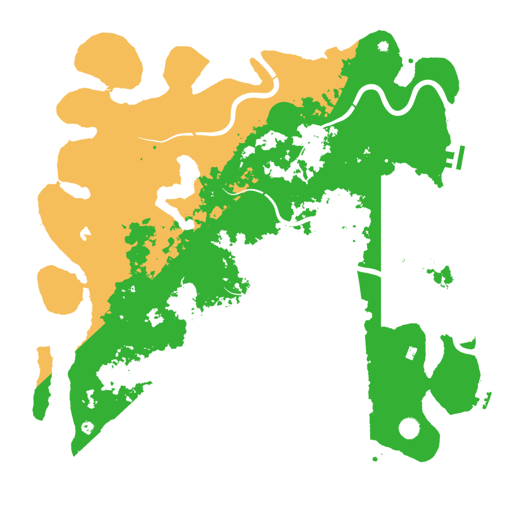 Biome Rust Map: Procedural Map, Size: 4250, Seed: 474757584