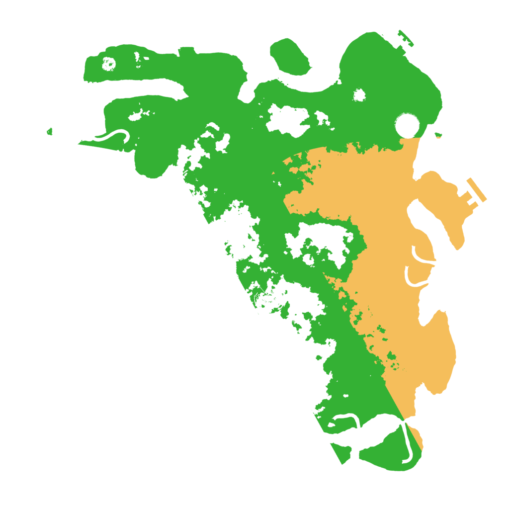 Biome Rust Map: Procedural Map, Size: 3750, Seed: 1887622750