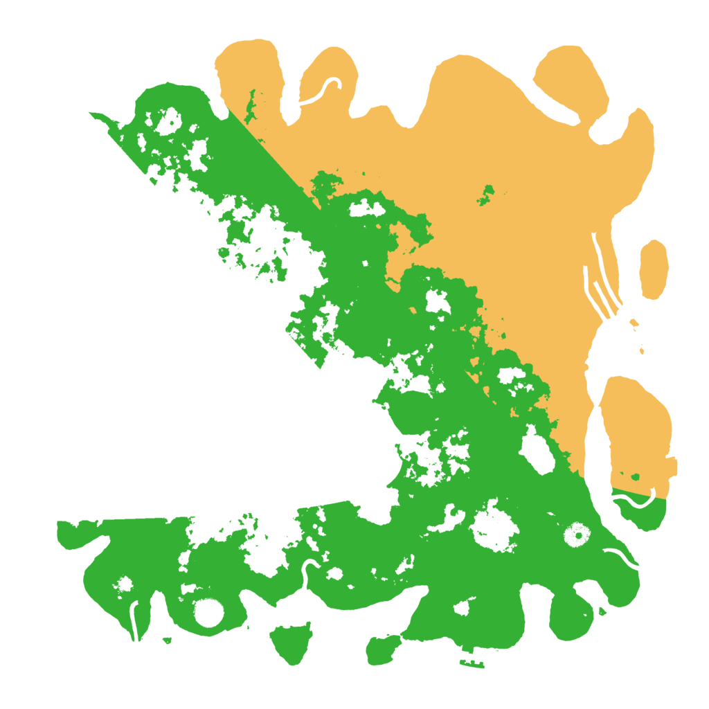 Biome Rust Map: Procedural Map, Size: 4300, Seed: 180720241