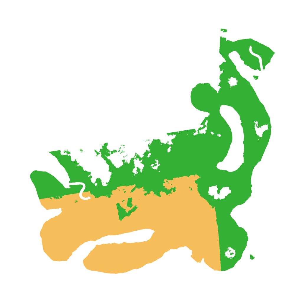 Biome Rust Map: Procedural Map, Size: 3000, Seed: 750273995