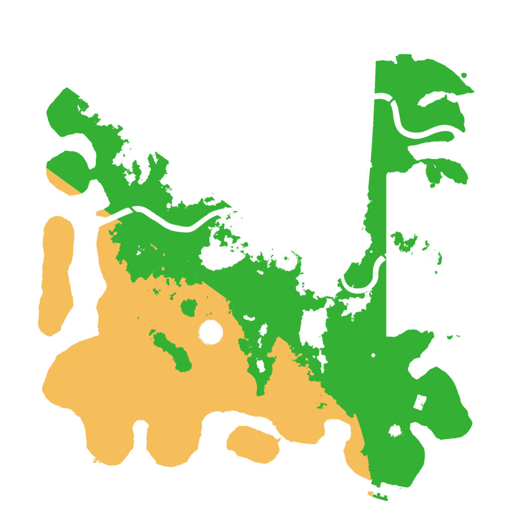 Biome Rust Map: Procedural Map, Size: 3750, Seed: 543513662