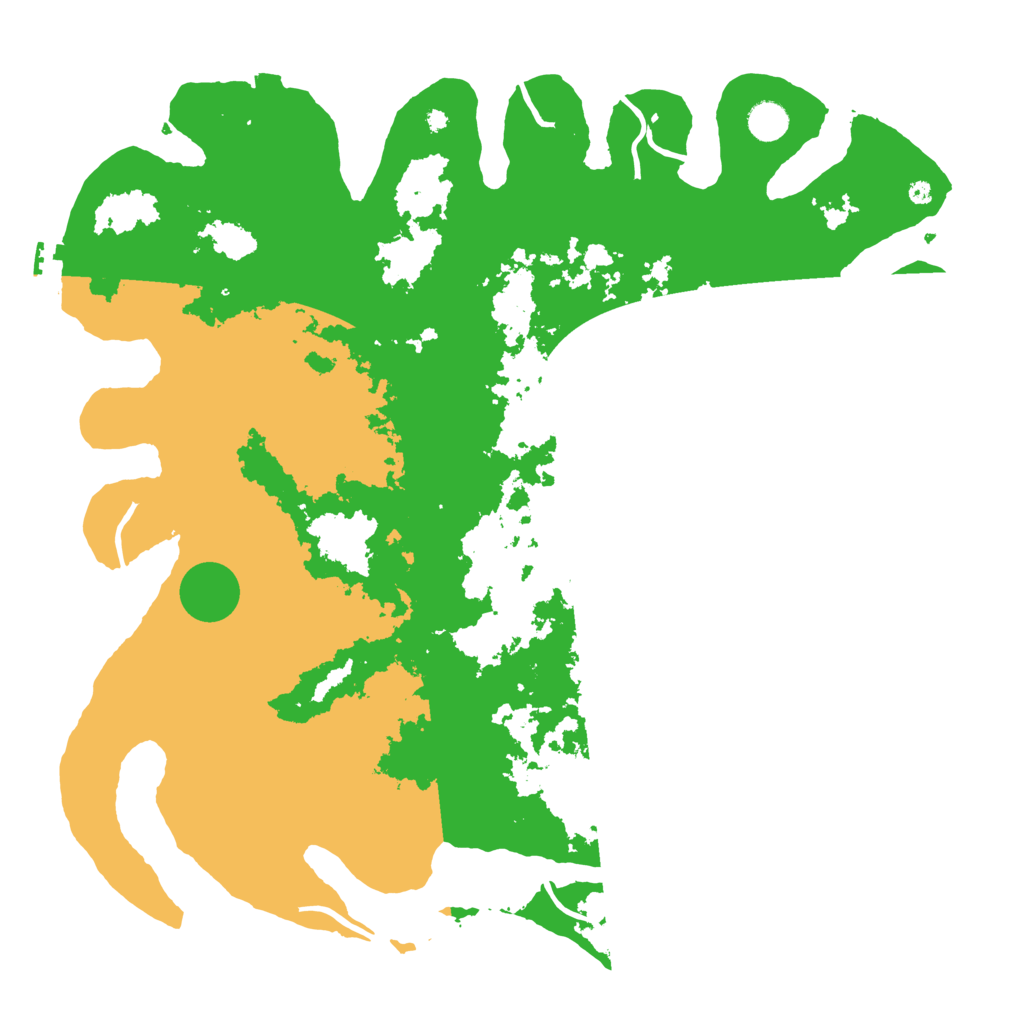 Biome Rust Map: Procedural Map, Size: 4500, Seed: 1994939458