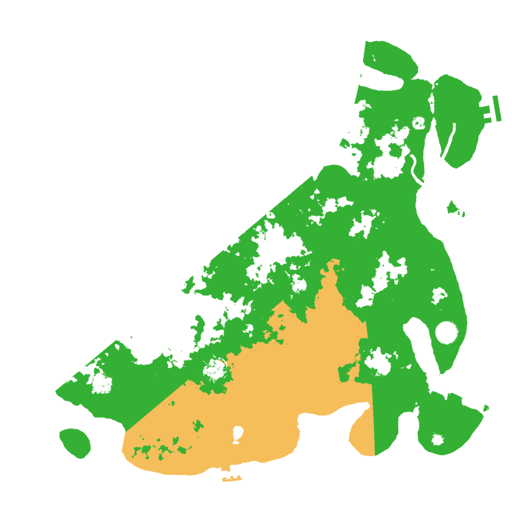 Biome Rust Map: Procedural Map, Size: 4000, Seed: 1468322915