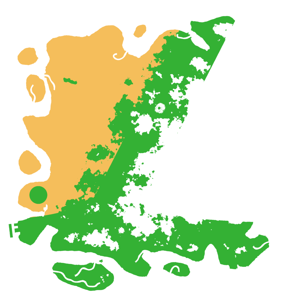 Biome Rust Map: Procedural Map, Size: 4500, Seed: 1986013772