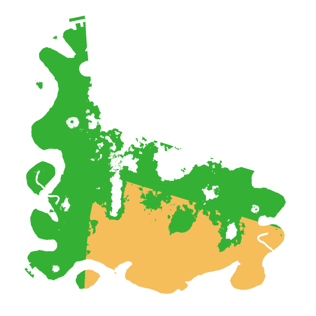 Biome Rust Map: Procedural Map, Size: 3993, Seed: 13825