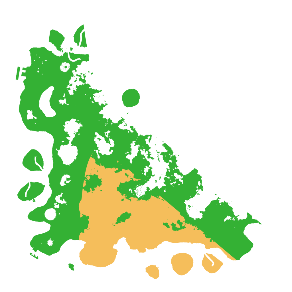 Biome Rust Map: Procedural Map, Size: 4500, Seed: 1999215892