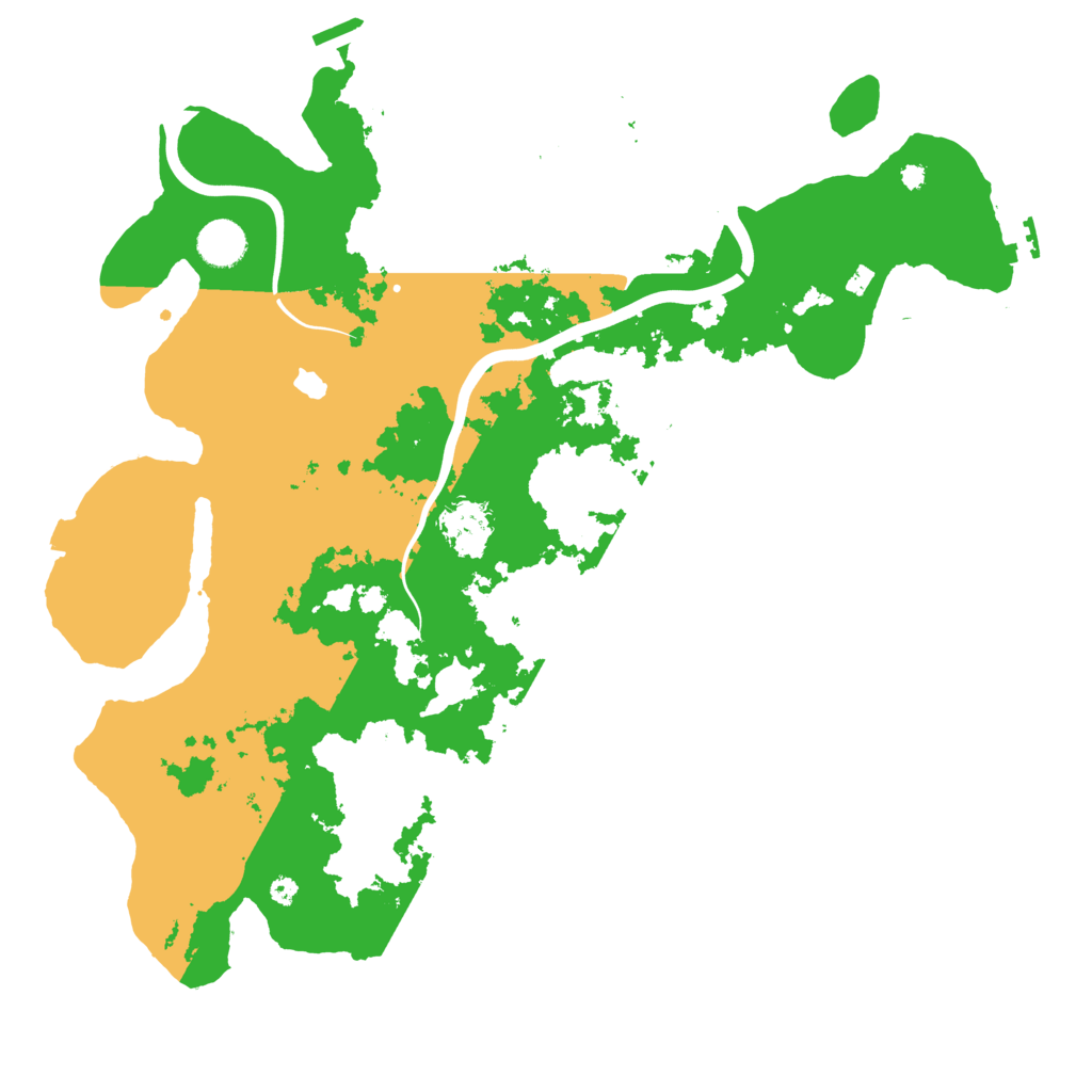 Biome Rust Map: Procedural Map, Size: 4000, Seed: 1794717028