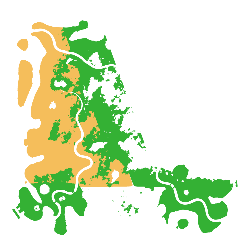 Biome Rust Map: Procedural Map, Size: 4400, Seed: 462264019