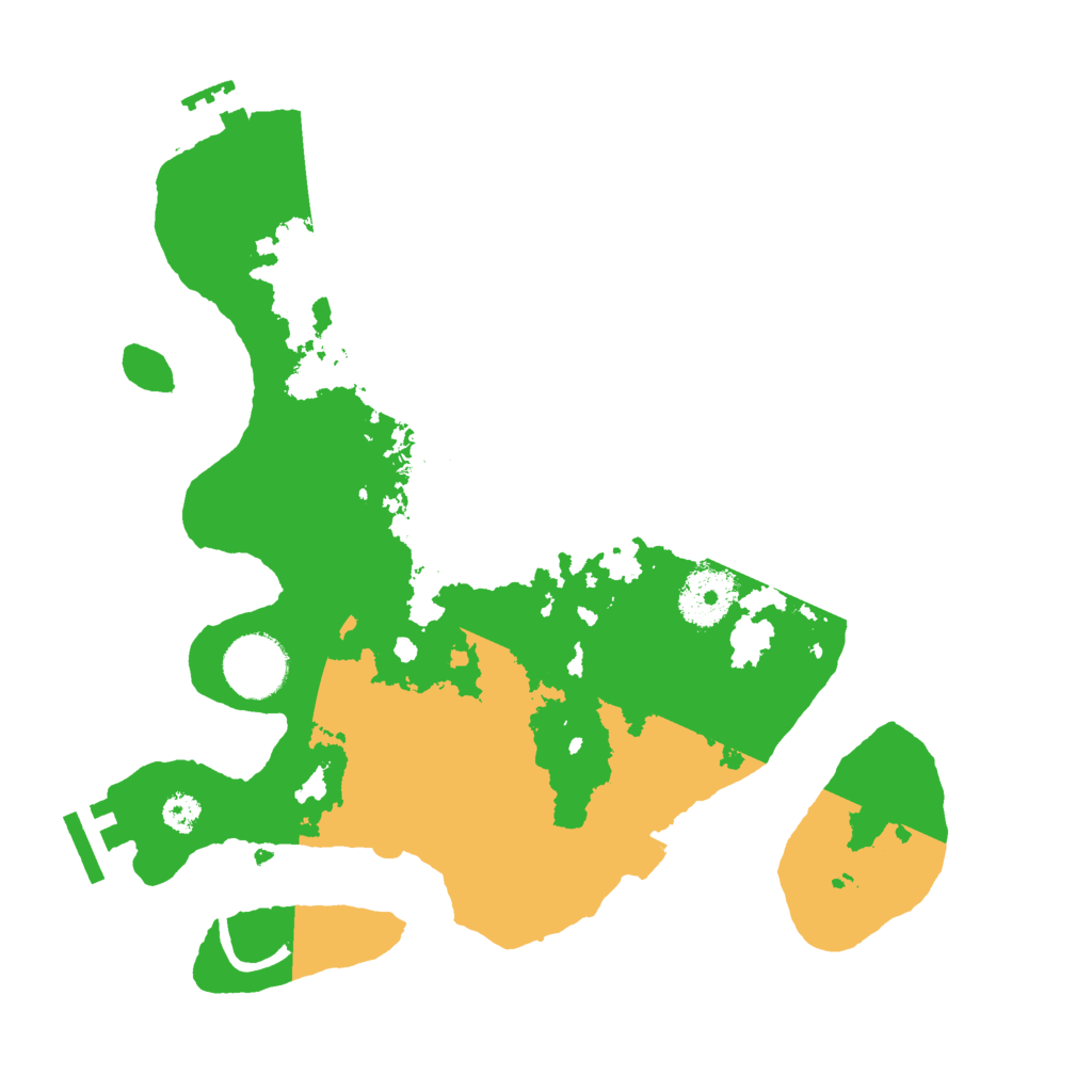 Biome Rust Map: Procedural Map, Size: 3000, Seed: 6359147