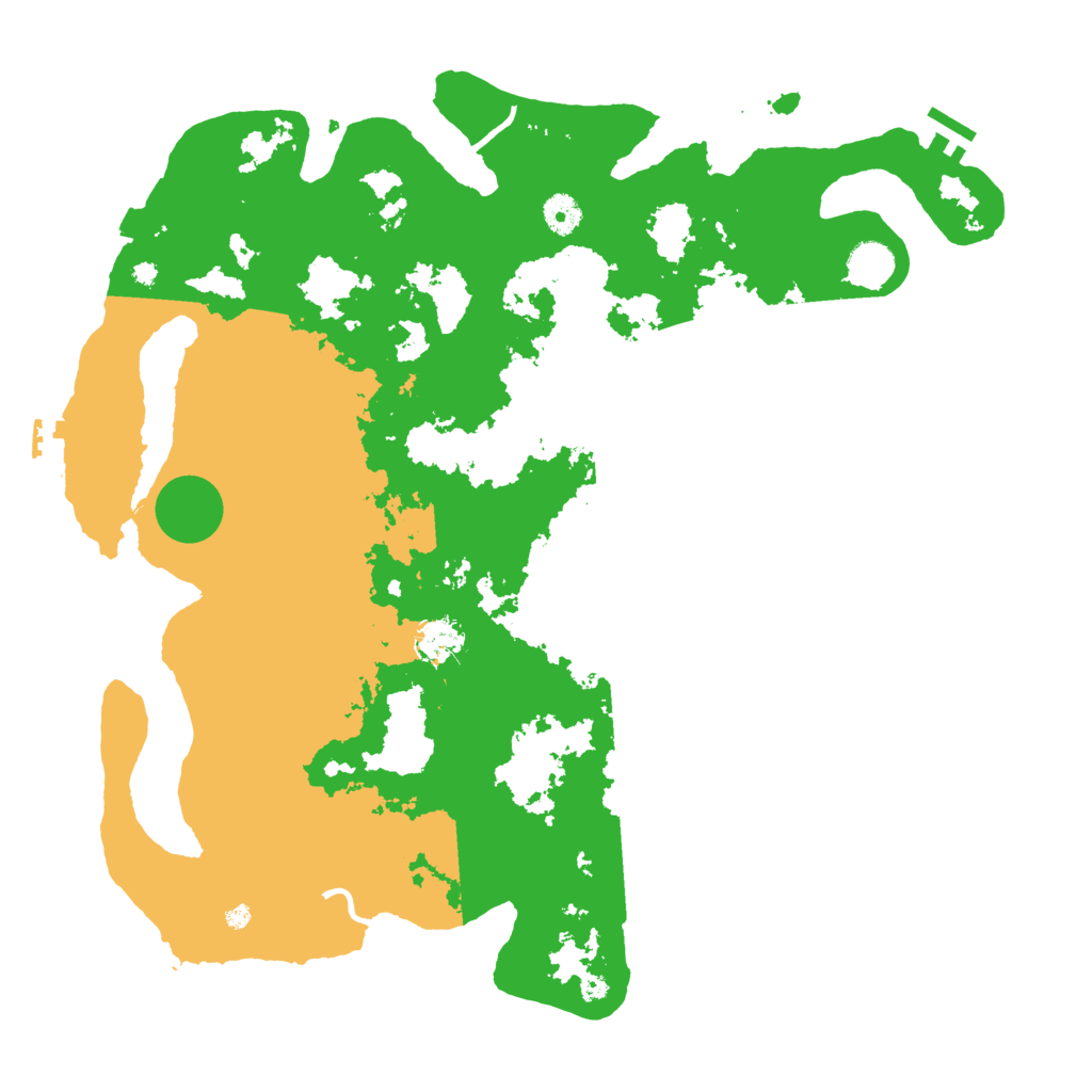 Biome Rust Map: Procedural Map, Size: 4250, Seed: 1342623625